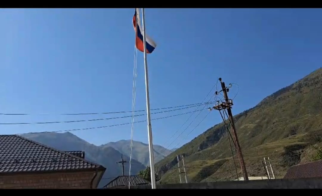 Церемония поднятия флага. &amp;quot;Разговоры о важном&amp;quot;.