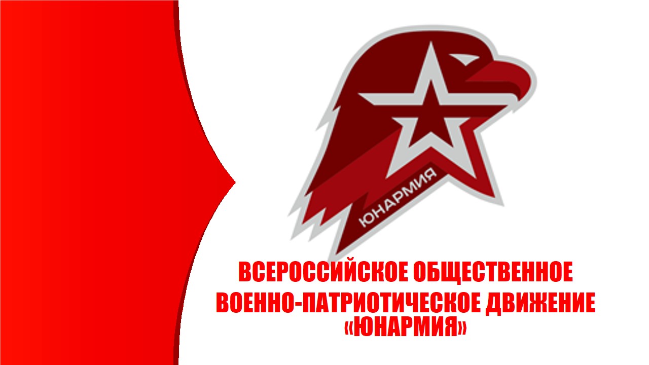 О юнармейском движении в школе.
